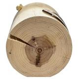 Single Log Campfire, 100% Natural Red Pine, Easy Light / ** BRAND NEW**