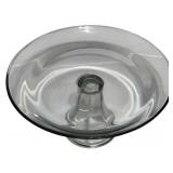 **BRAND NEW** Vintage Anchor Hocking Crystal Glass 3 Tiered Dessert Platter Compote set stackable or singles