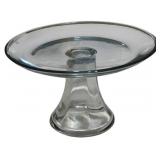 **BRAND NEW** Vintage Anchor Hocking Crystal Glass 3 Tiered Dessert Platter Compote set stackable or singles