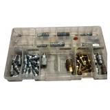 Toolbox with Air Compressor Various Adaptors
