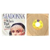 Madonna Vinyl 45 RPM Records Bundle, Lot of 2