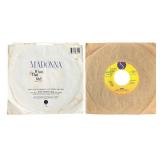 Madonna Vinyl 45 RPM Records Bundle, Lot of 2