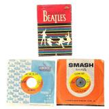 Beatles Vinyl and VHS Bundle