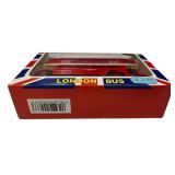 VINTAGE FISA DIECAST METAL LONDON DOUBLE DECKER BUS GREAT BRITAIN ROUTEMASTE CAR
