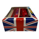 VINTAGE FISA DIECAST METAL LONDON DOUBLE DECKER BUS GREAT BRITAIN ROUTEMASTE CAR