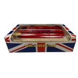 VINTAGE FISA DIECAST METAL LONDON DOUBLE DECKER BUS GREAT BRITAIN ROUTEMASTE CAR