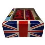 VINTAGE FISA DIECAST METAL LONDON DOUBLE DECKER BUS GREAT BRITAIN ROUTEMASTE CAR