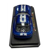 1:24 scale die-cast model White and Blue 1996 Dodge Viper GTS Coupe by Bburago