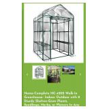Pure Garden Walk-in Indoor Outdoor Green House