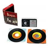 Beatles Vinyl and VHS Bundle