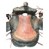 Western Horse Saddle with Extras