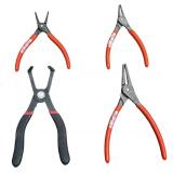 KNIPEX Precision Snap Ring Pliers Set in Tool Roll (4-Piece)