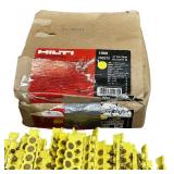 Hilti 50372 Powder Actuated Fastener Cartridge Medium-Light, yellow-colored .27 caliber short powder loads,  Hilti DX 6.8/11 M10 powder cartridges