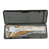 STORM digital caliper, a tool used for precise measurements.