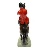 Beswick Pottery Rearing Horse Huntsman, model number 868, designed by Arthur Gredington