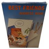 Best Friends Collection, Collection consists of 1 mug, 2 square storage tins, 3-pc set matching storage tins, 1 desktop mailbox, set of salt and pepper shakers.