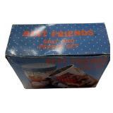 Best Friends Collection, Collection consists of 1 mug, 2 square storage tins, 3-pc set matching storage tins, 1 desktop mailbox, set of salt and pepper shakers.