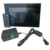 Sony DPF-D70 digital photo frame, remote and power adapter