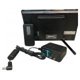 Sony DPF-D70 digital photo frame, remote and power adapter