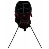 GOLF BAG with Clubs - Red Bag