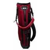 GOLF BAG with Clubs - Red Bag