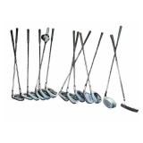 GOLF BAG with Clubs - Blue Bag