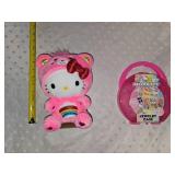 hello kitty stuffy and jewelery case