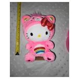 hello kitty stuffy and jewelery case