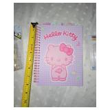 hello kitty figure and journal