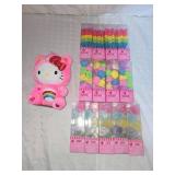 hello kitty stuffy  and other toys