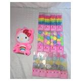 hello kitty stuffy and other toys