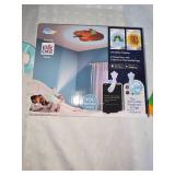 story time projector and squshmallows