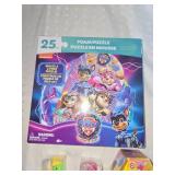 paw patrol puzzle and other toys
