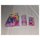 barbie toys and unicorn play set
