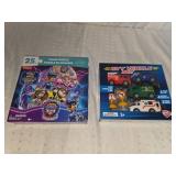 paw patrol puzzle and car set