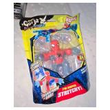 spider man and batman figures