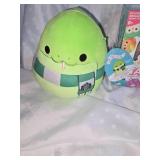 squishmallow, stuffy and party game