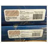 Collins Drive Oak 9.4 in. W x 48 in. L Waterproof Hybrid Resilient Flooring (37.6 sq ft)