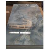 Aura Blue 24 in. x 48 in. Polished Porcelain Floor and Wall Tile (28 sq. ft.)