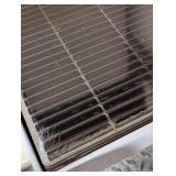 Porcetile Glossy Black 11.2 in. x 11.91 in. Stacked Porcelain Mosaic Wall and Floor Tile (9.3 sq. ft.)