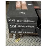 Red Noble 10.5 in. x 28 in. Textured Clay Brick Look Mesh-Mounted Mosaic Tile (26.1 sq. ft.)