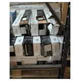 Arctic White Ledger Panel 6 in. x 24 in. Splitface Marble Wall Tile (85 sq. ft.)