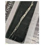 Tavish Nero 16 in. x 32 in. Polished Porcelain Stone Look Floor and Wall Tile ( 454.4 sq. ft.)