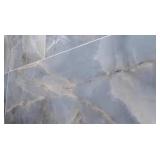 Aura Blue 24 in. x 48 in. Polished Porcelain Floor and Wall Tile (28 sq. ft.)