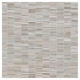 Ravello Mini Stack 12 in. x 12 in. Polished Marble Mesh-Mounted Mosaic Floor and Wall Tile (10 sq. ft.)