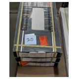 Alexandra White 12 in. x 24 in. Matte Porcelain Marble Look Floor and Wall Tile (48 sq. ft.)