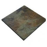 Rustique Earth 12 in. x 12 in. Gauged Slate Floor and Wall Tile (10 sq. ft.)