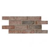 Red Noble 10.5 in. x 28 in. Textured Clay Brick Look Mesh-Mounted Mosaic Tile (26.1 sq. ft.)