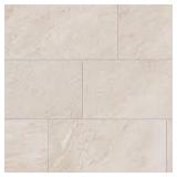 Alpe Ivory 12 in. x 24 in. Quartzite Stone Look Porcelain Floor and Wall Tile (40 sq. ft.)