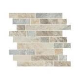 Stonella Interlocking 12 in. x 12 in. x 0.24 in. Glass Mesh-Mounted Mosaic Wall Tile (14.55 sq. ft.)